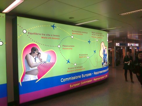 Fiumicino Airport, Roma, IT
