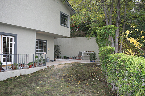 Existing - View to future hot tub