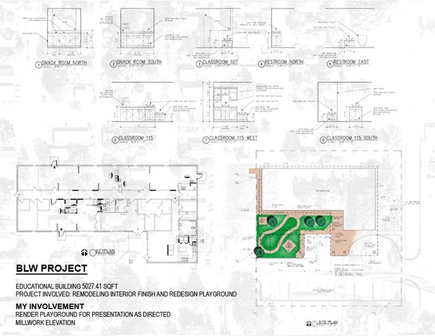 AUTOCAD DRAFT/ PHOTOSHOP RENDERING