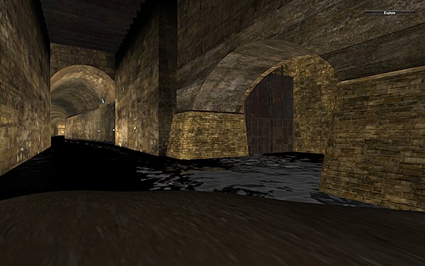 View of Headrace Tunnel and Gate Room