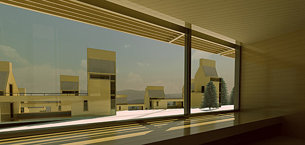 interior view-south, level 1