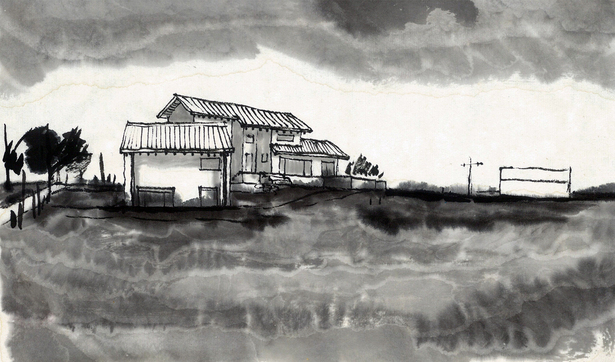 Sketch 2 - south elevation 1