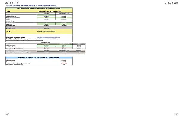 Geothermal and Heat Pump Comparison