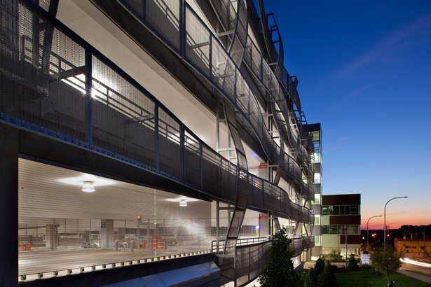 North side at night