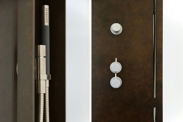 Midtown Minimal Shower Detail. Photo: T. G. Olcott