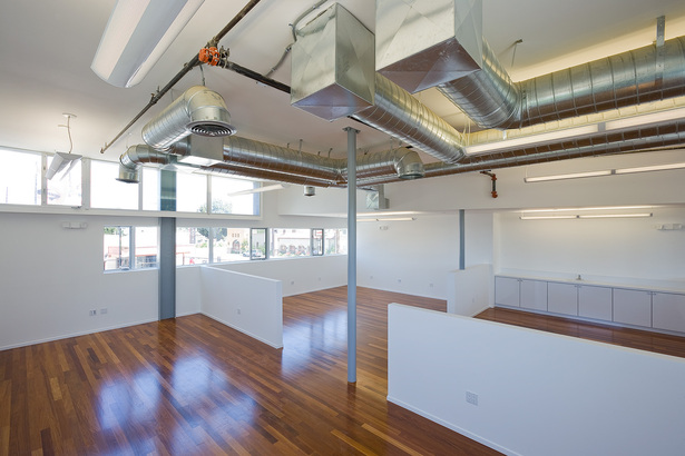 open plan studio