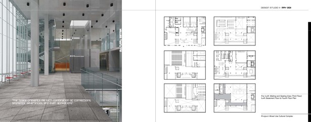 Design Page II- Floor Plans & Waiting and Seating Area (Third Floor)
