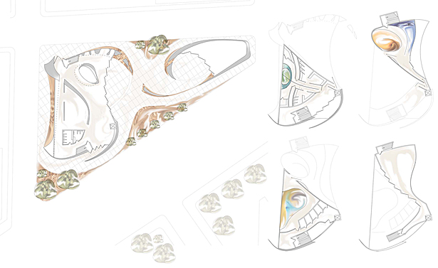 Illustrative Floor plan | Auto Cad, Photoshop