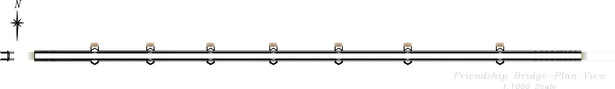 Companion Bridge Plan View (CAD)