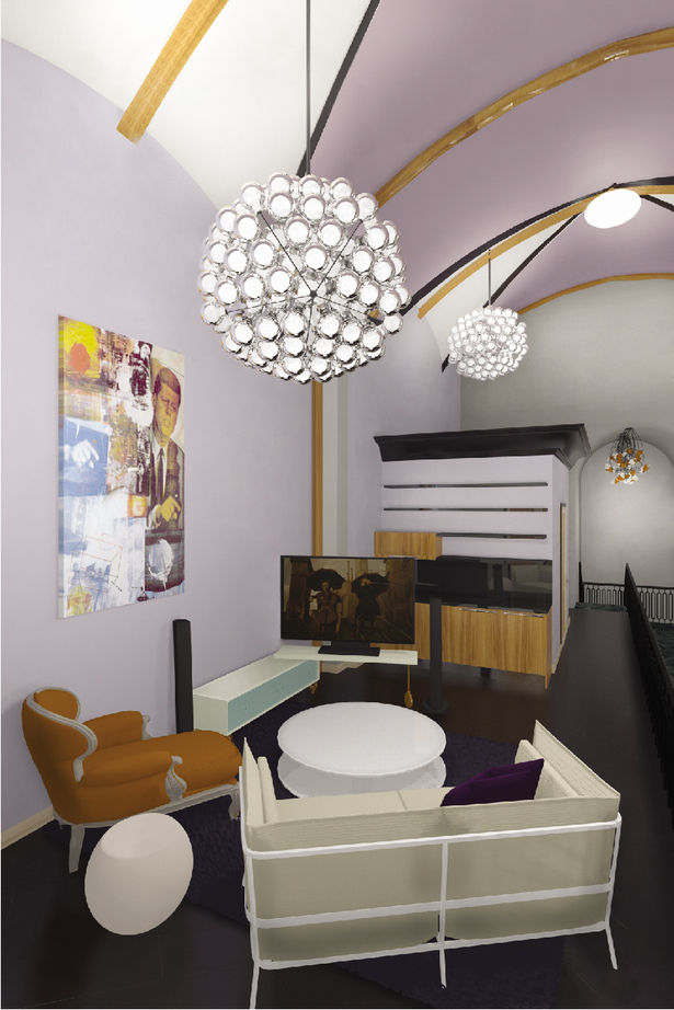 Mezzanine Rendering: Hannah Moore 