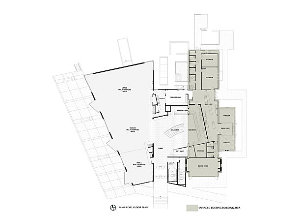 Main Level Floor Plan