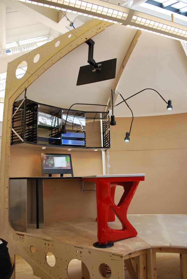 Lighting Component Installed in Full Prototype 
