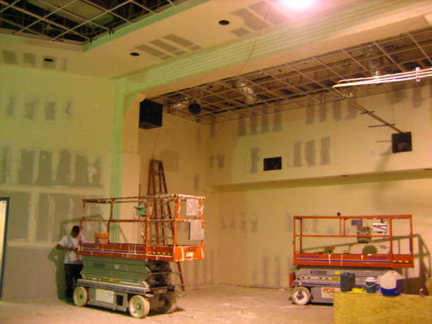 Rebuilt stage surround