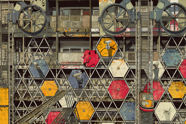 Surface Armatures: The Flats [Elevation], 2011