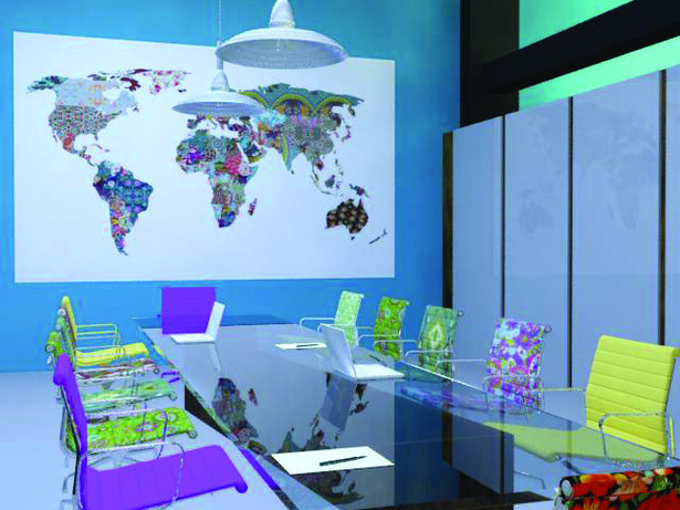 Conference Room (3Dmax rendering)