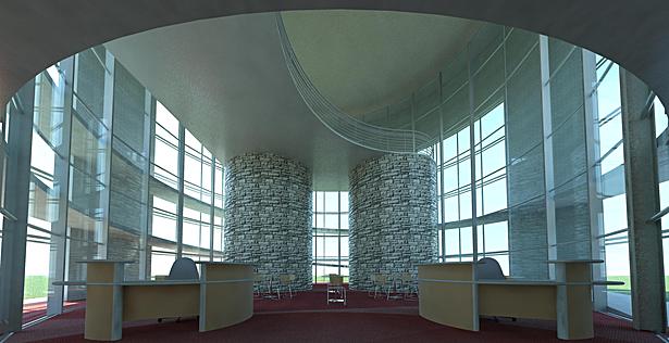 Library Main Entrance Interior