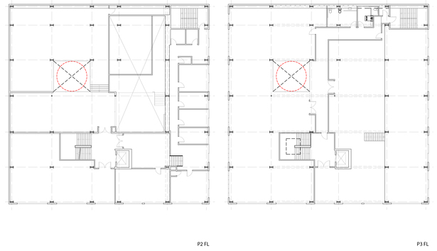 P2 + P3 floors