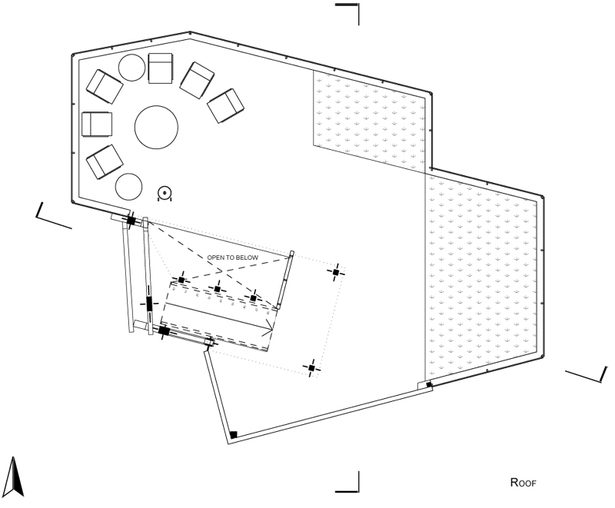 Roof Plan - Patio + Garden + Passive HVAC