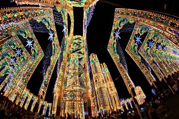 Luminarie, Lecce, 2011,