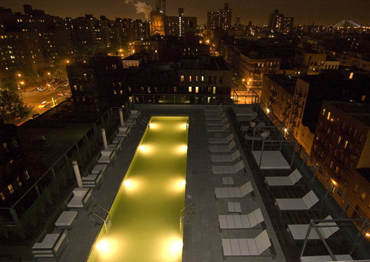 Pool at Night