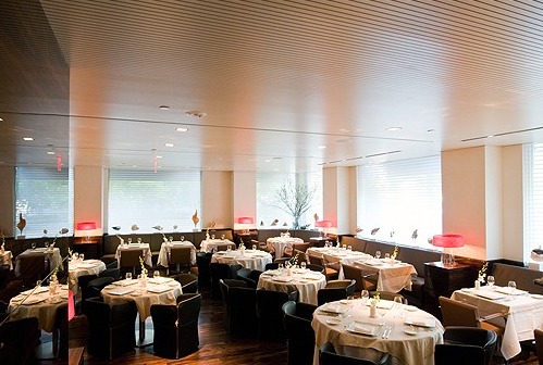 main dining room of Marea Restro