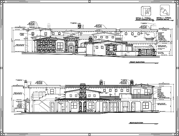 Construction Document Elevations