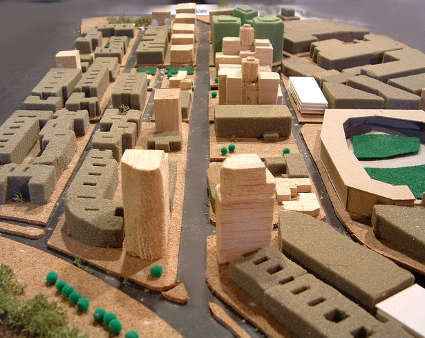 Indicating with new structures where you leave or enter Fenway.