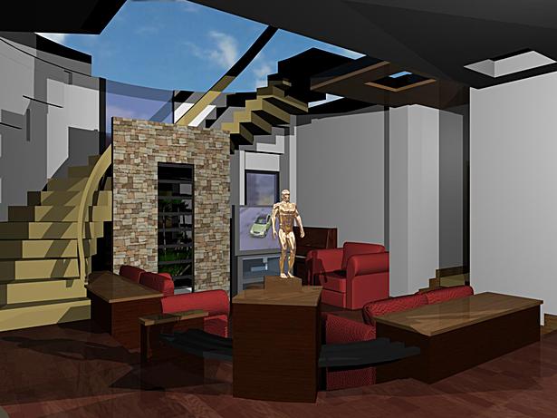 Interior of a villa