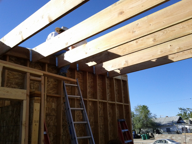 hanging roof beams