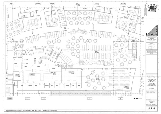First Floor Plan - Partial Plan, Block 4