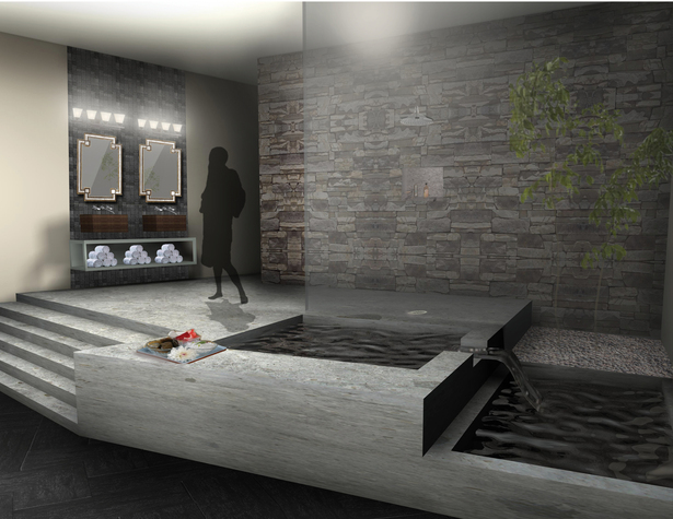Executive Suite- Master Bathroom