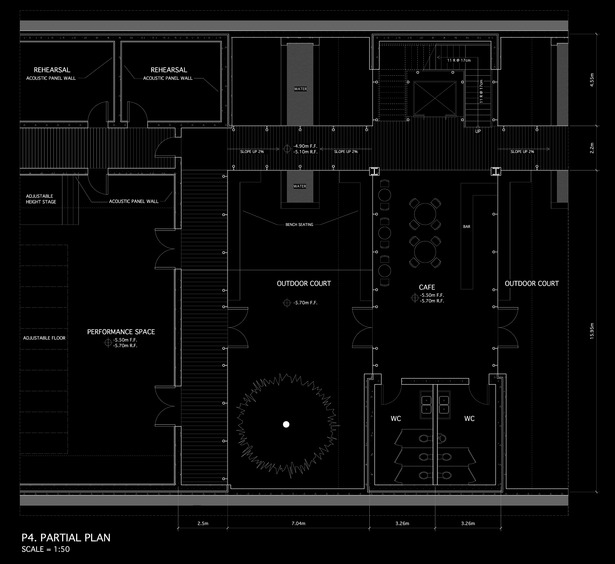 1:50 Basement Floor Plan