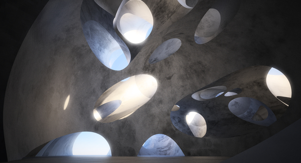 Draft interior render, for promo