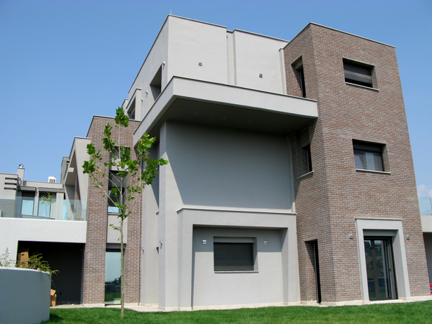 view of the built project