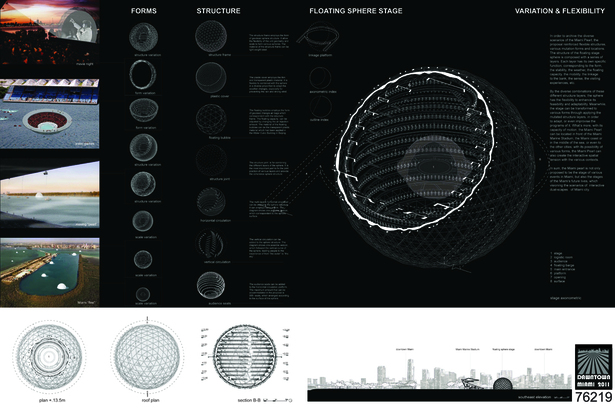 MIAMI PEARL: 1st place: Jiong Wu + Gengxin Ou Team: Abingo Wu Studio Lincoln , Nebraska