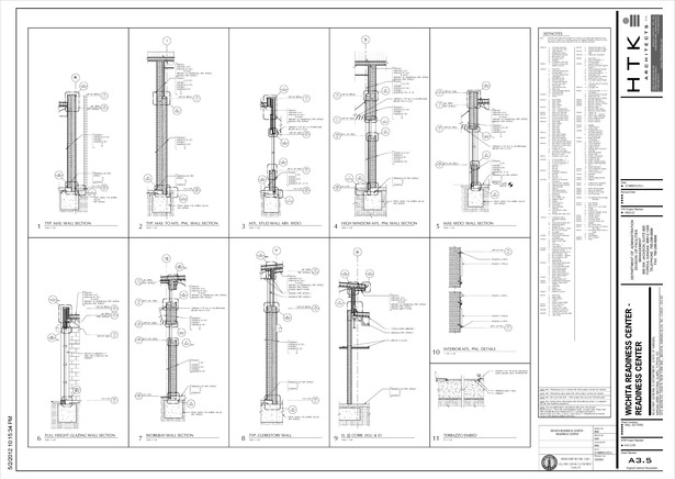 Representative drawing sheet. All done in Revit.