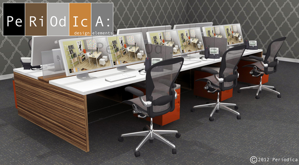 Cluster of 6 workstations