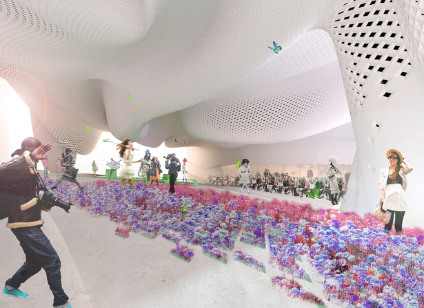 Open Look-book Park (promenade). Ground floor