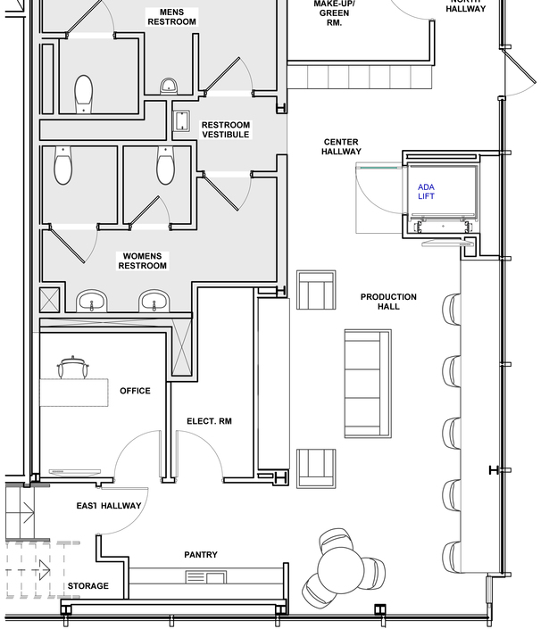 Production Hall Plan Main Floor