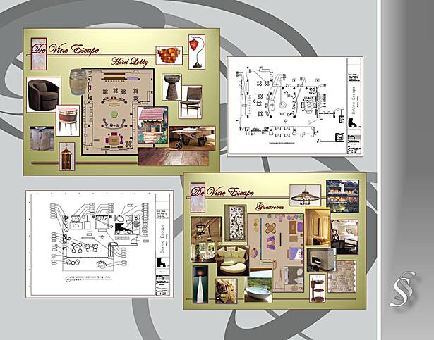 Floor Plan for a Hotel Lobby