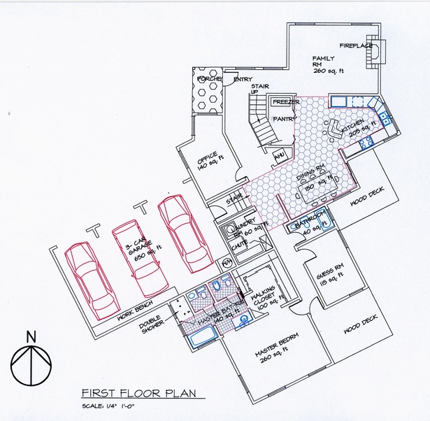 First Flr. Home competition. Newton, MA.