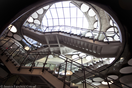 Westmont College Winter Hall Sky Light in Atrium