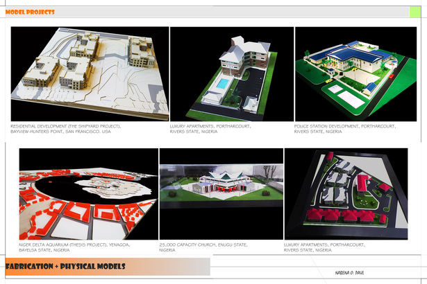 Fabrication + physical models. 