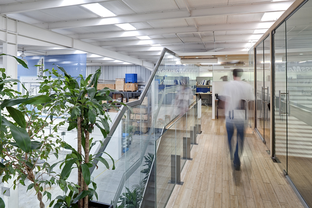 hall in the office area
