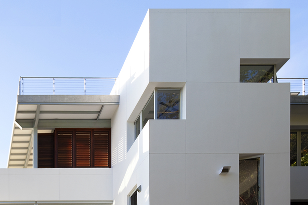 side facade