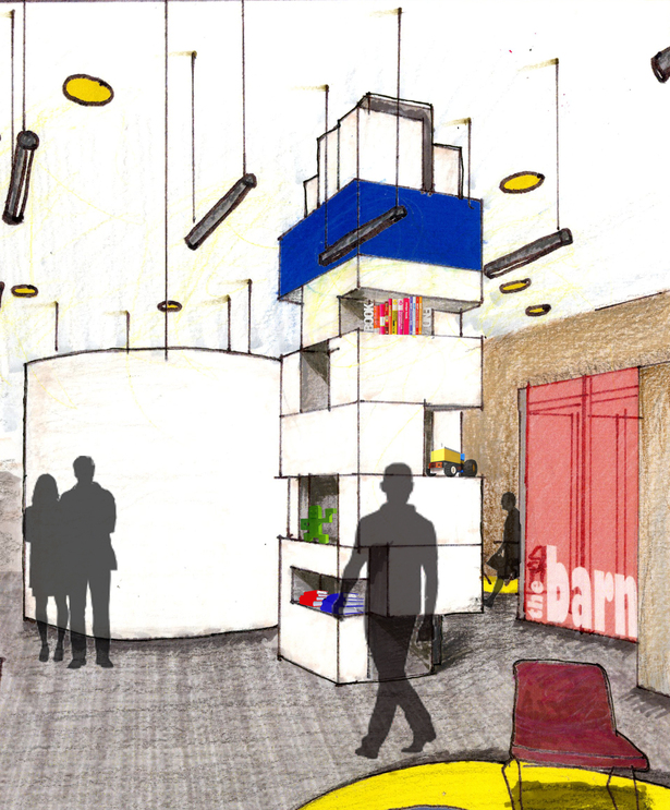 Private Silo, Meeting Room, and Column Design