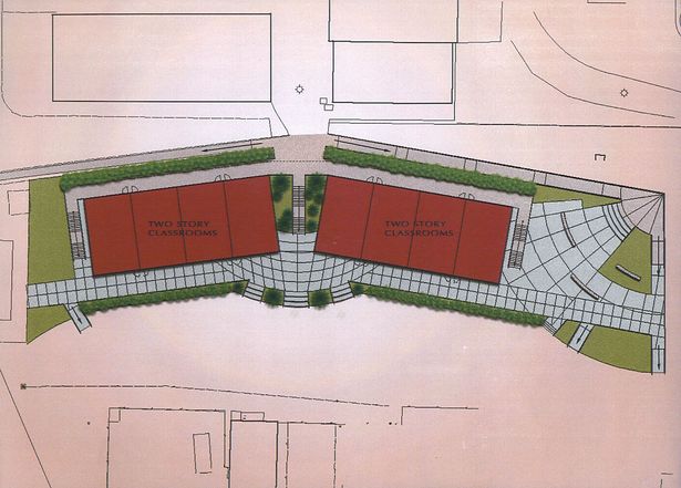 Hemet Elemenatry School two story building addition