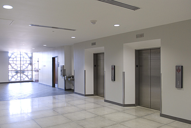 renovated 3rd floor lobby