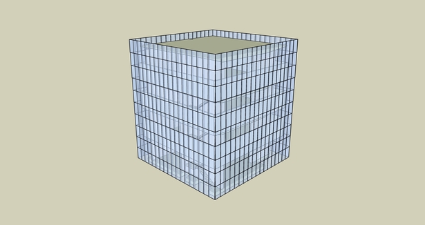 Peter Zumthor - Bregenz Kunsthaus (Rhinoceros and SketchUp)