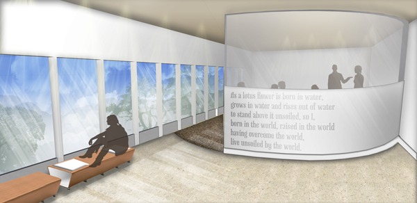 Progression Meeting Space View: Google SketchUp, Adobe Photoshop